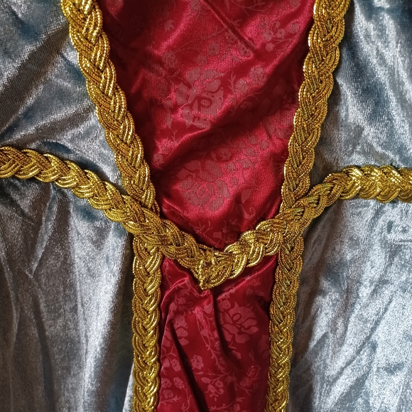 Women's Renaissance Queen Costume (Large/10-12) - Picture 4 of 7